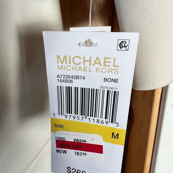 Michael Kors Women's Faux-Fur-Trim Anorak Raincoat - Picture 6 of 9